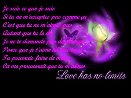 se poeme est &agrave; toi mon amour